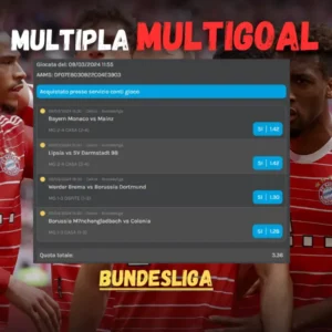 Multipla Multigoal Bundesliga